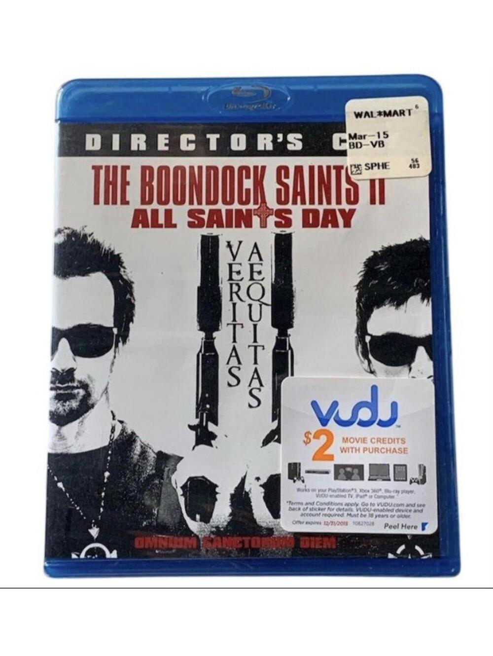The Boondock Saints II: All Saints Day Director's Cut Blu-ray 2009 NEW